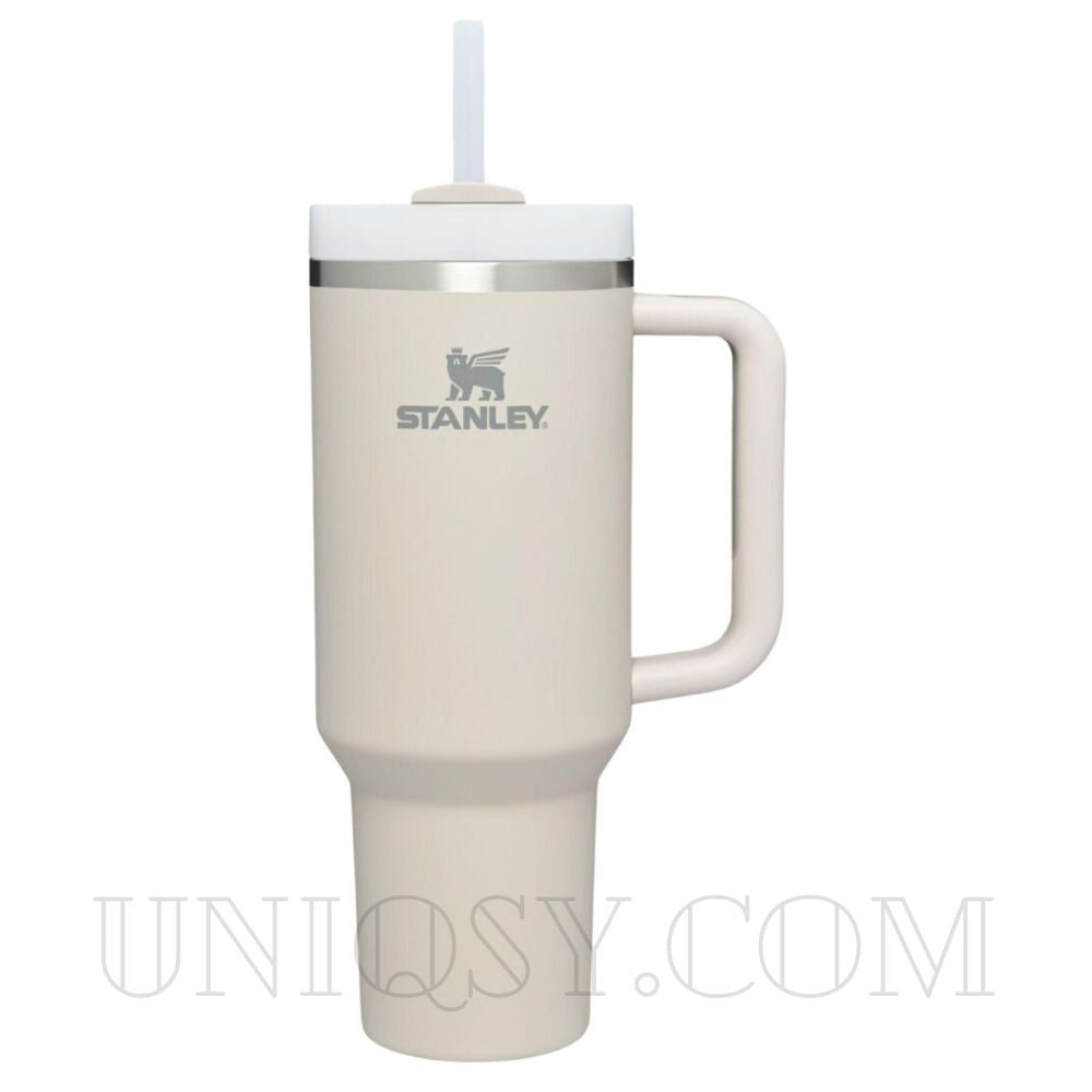 Stanley Tumbler with Handle & Straw Lid - Stainless Steel, Vacuum Insulated, Thermal Iced Travel Mug (40 OZ)