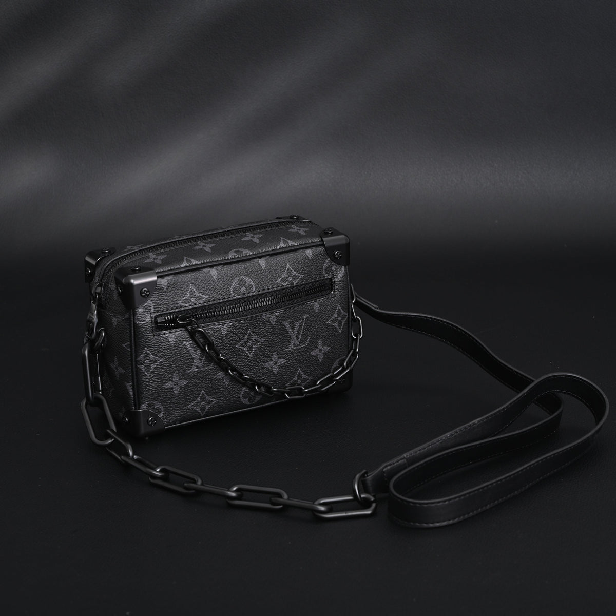 Louis Vuitton Utility Crossbody Bag Monogram Eclipse