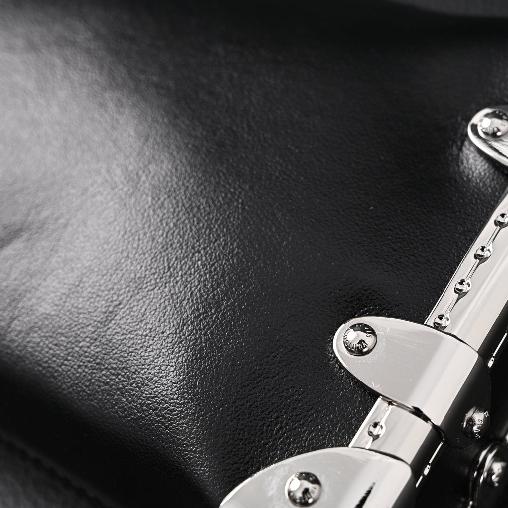 Louis Vuitton Soft Trunk Monogram Black Leather Crossbody Bag