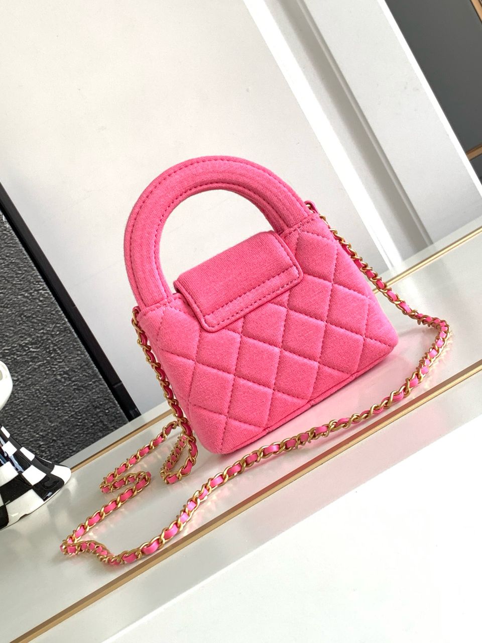 Chanel Mini Nano jersey kelly