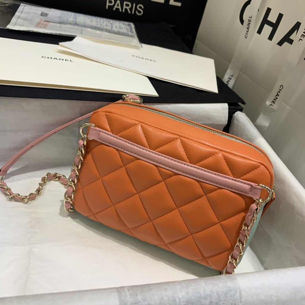 Chanel tri color in and out waist Bag