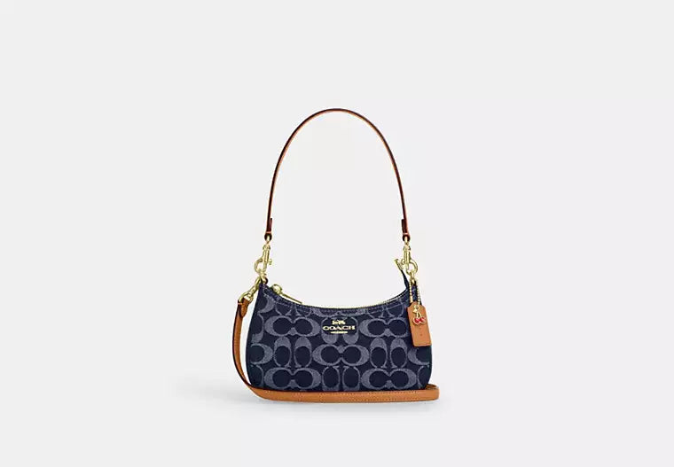 Teri Mini Shoulder Bag | Signature Denim