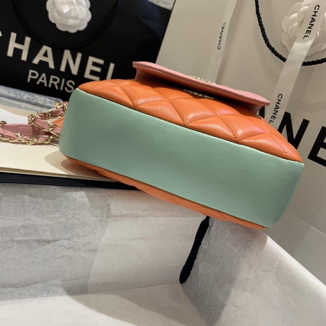 Chanel tri color in and out waist Bag