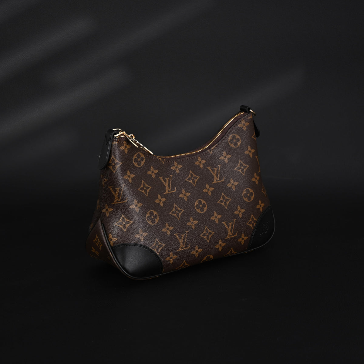 Louis Vuitton Boulogne Monogram Canvas Shoulder Bag – Classic Brown (M45831)